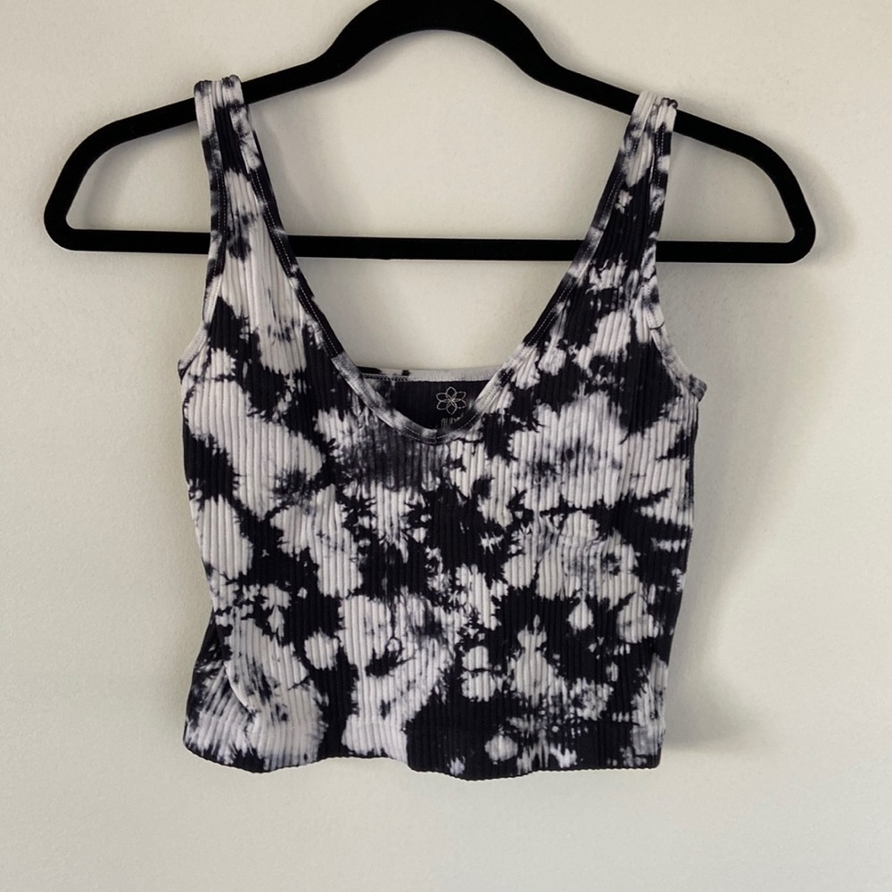 Tye dye work out tank top